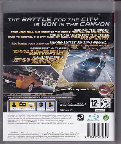 Need For Speed Carbon - PS3 (B Grade) (Genbrug)